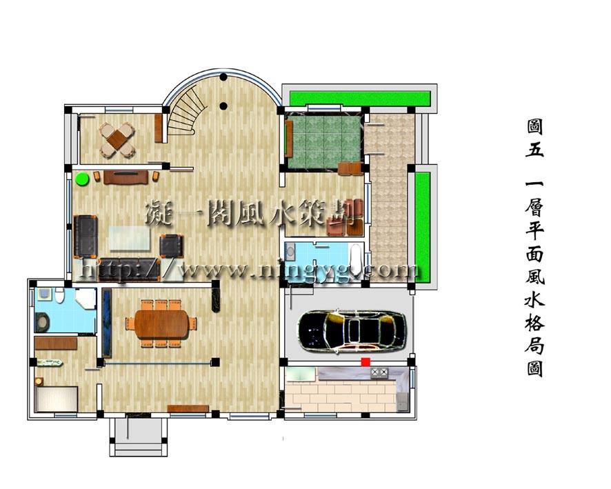 别墅厨房风水布局